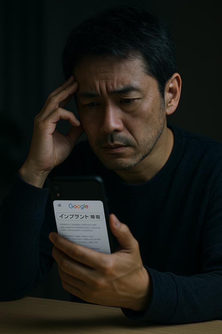 インプラントをやって後悔した…｜そんな口コミに共通する3つの落とし穴